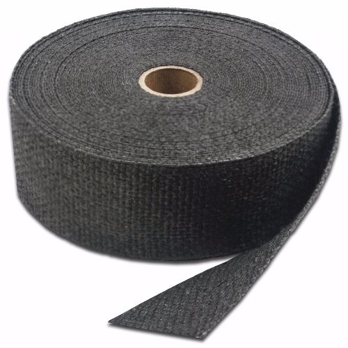 Thermo Tec - 11021 - Exhaust Header Wrap - Exhaust Wrap 50 Foot x 1 Inch Graphite Black Up To 2000 Degree F