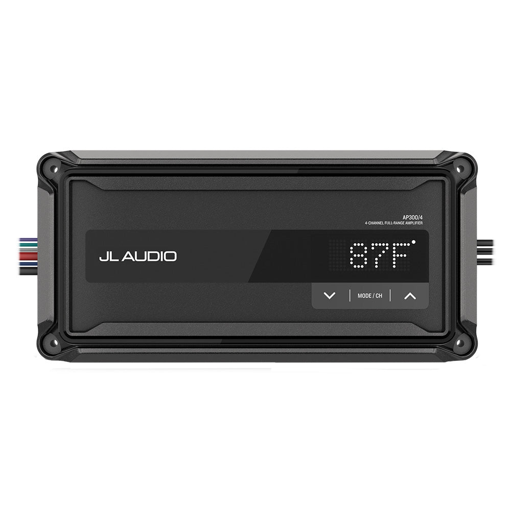 JL Audio AP 4 Channel Compact Marine Amplifier - AP300/4 - View 1