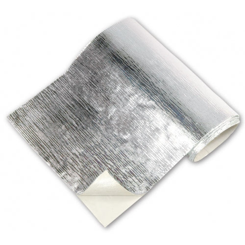 Thermo Tec - 13500 - Thermal Acoustic Insulation - Heat Barrier 12 Inch x 12 Inch Up to 2000 Degree F Silver Adhesive Backed