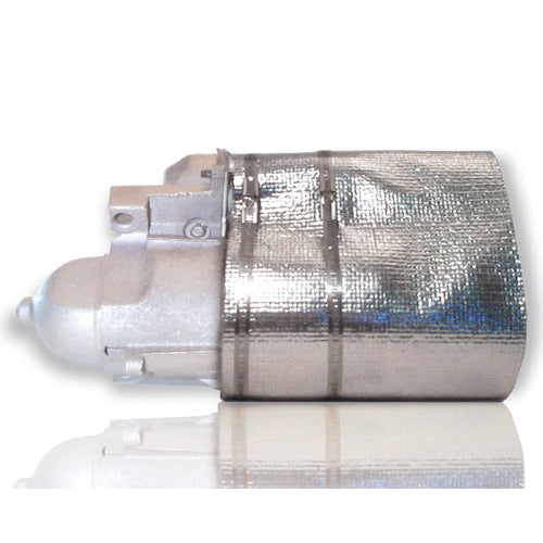 Thermo Tec - 14150 - Heat Shield - Starter Heat Shield Wrap 7 Inch x 22 Inch Silver Kit