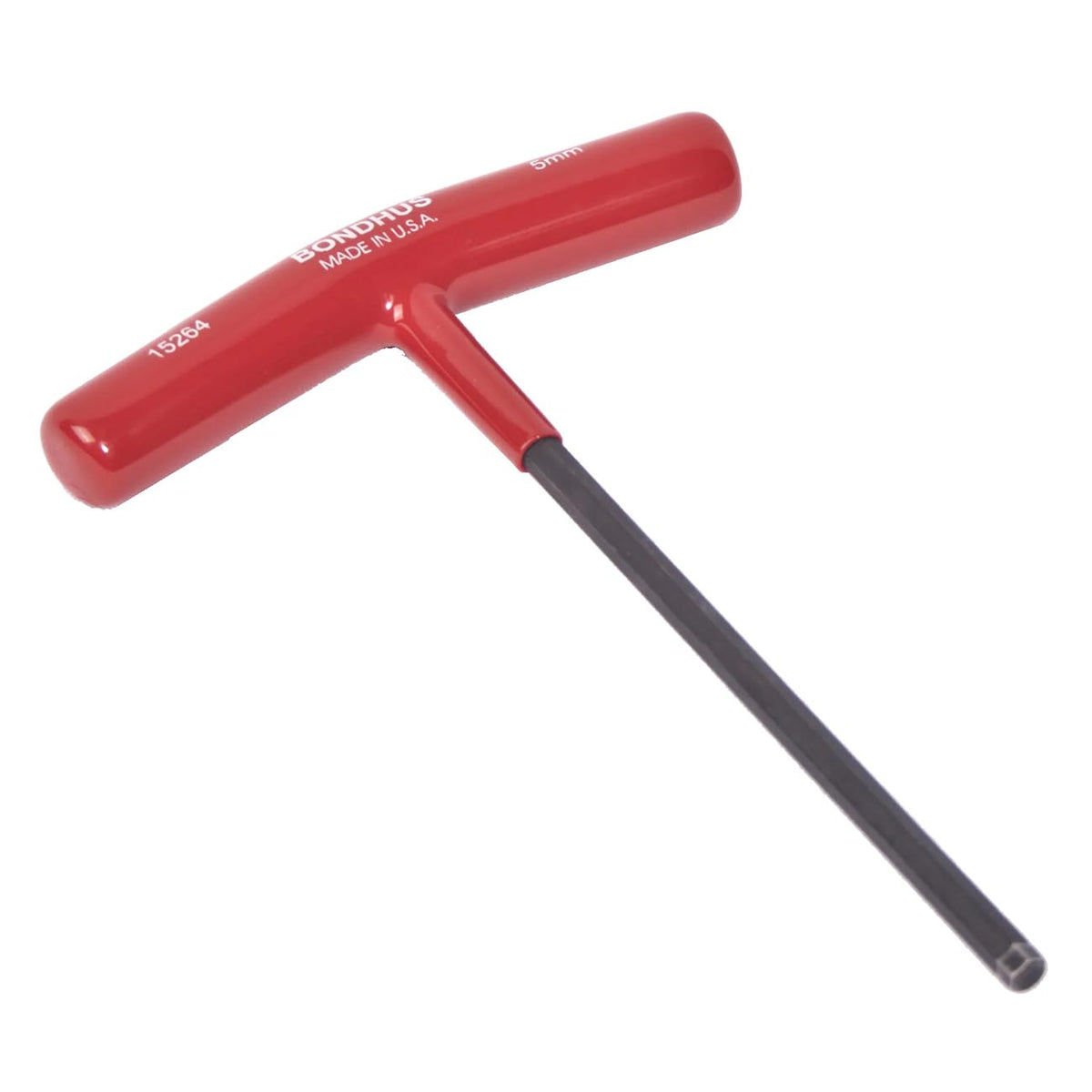Bondhus 15264 5mm Metric Hex T-Handle Wrench, 6-Inch Length