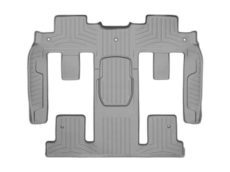 WeatherTech DigitalFit Rear FloorLiner Gray for 2011-2017 Buick Enclave, Chevrolet Traverse and GMC Acadia