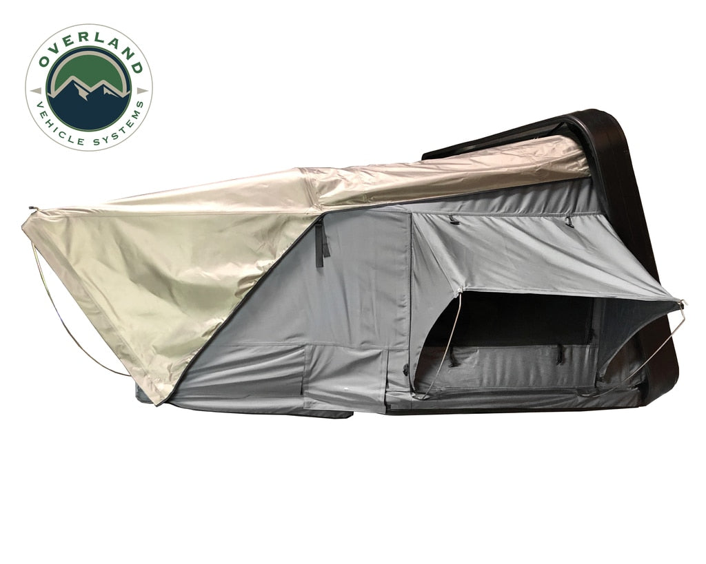 Overland Vehicle Systems - 18089901 - Roof Top Tent - Bushveld Hard Shell Roof Top Tent