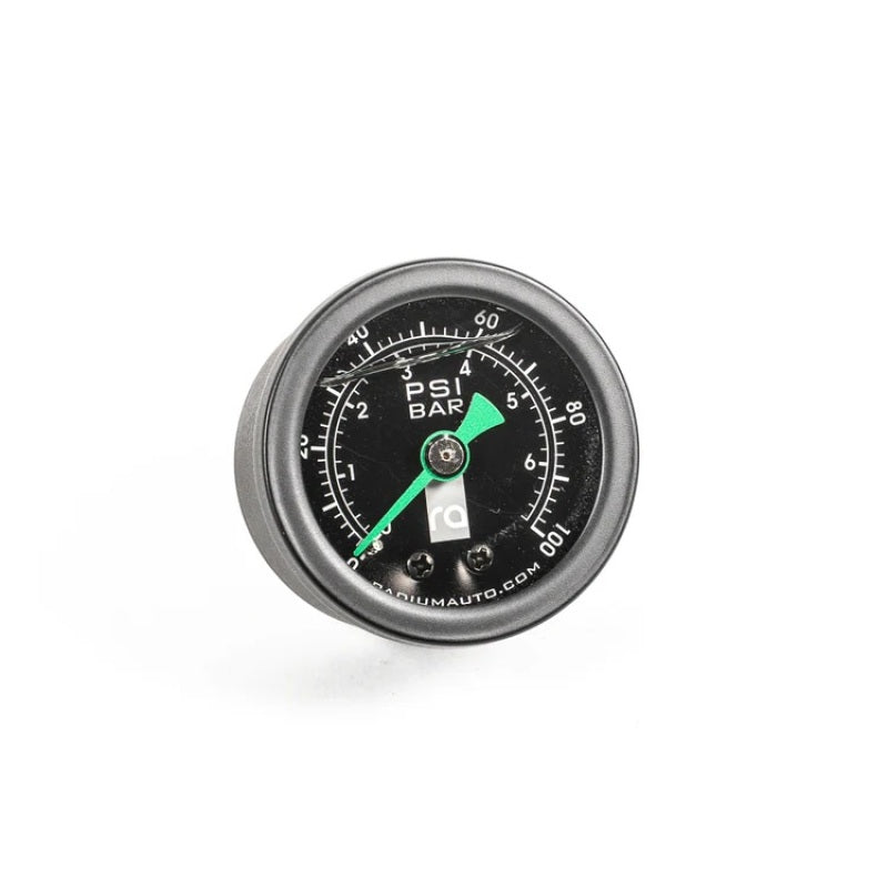 Radium Engineering RAD20-0075 - 0-100 PSI Fuel Pressure Gauge with 8AN Adapter