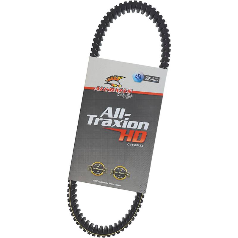All Balls Racing ABR25-9007 All Traxion HD CVT Drive Belt for Polaris Ranger and ACE