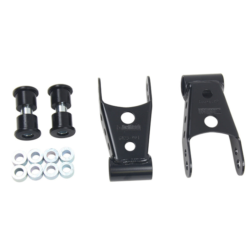 Belltech 6426 Rear Lowering Shackle Kit for 2015-2018 Ford F-150 4WD, 1 or 2-Inch Drop