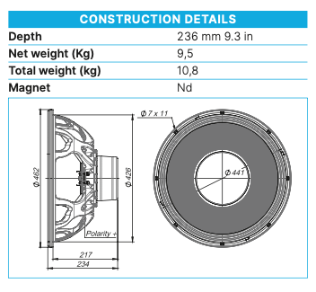 Beyma Loudspeaker 18LEX1600Nd-8