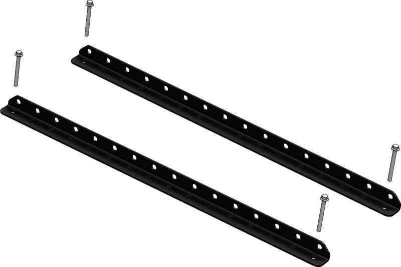 KFI KFI101005 Cargo Rail for 2005–2014 Polaris Ranger and 2011–2014 Bobcat 3200/3400