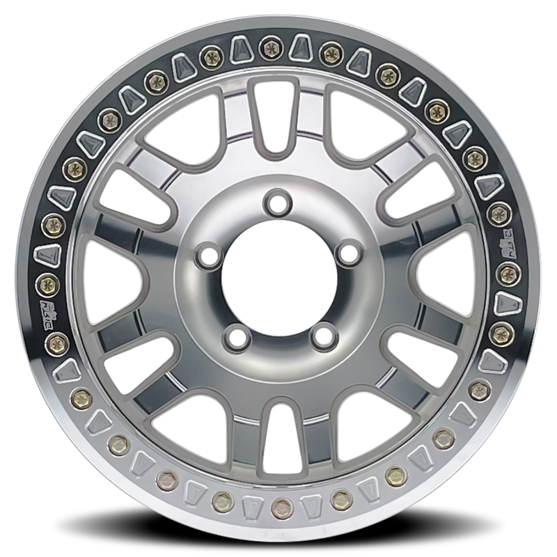 Dirty Life Canyon Race 9314 17x9 Machined Beadlock Wheel, 5x127 Bolt Pattern, -12mm Offset