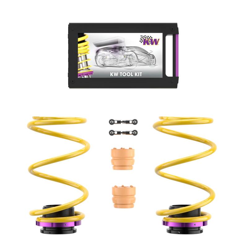 KW H.A.S. Height Adjustable Spring Kit kws25325071 for Mercedes-Benz E63 AMG and CLS63 AMG