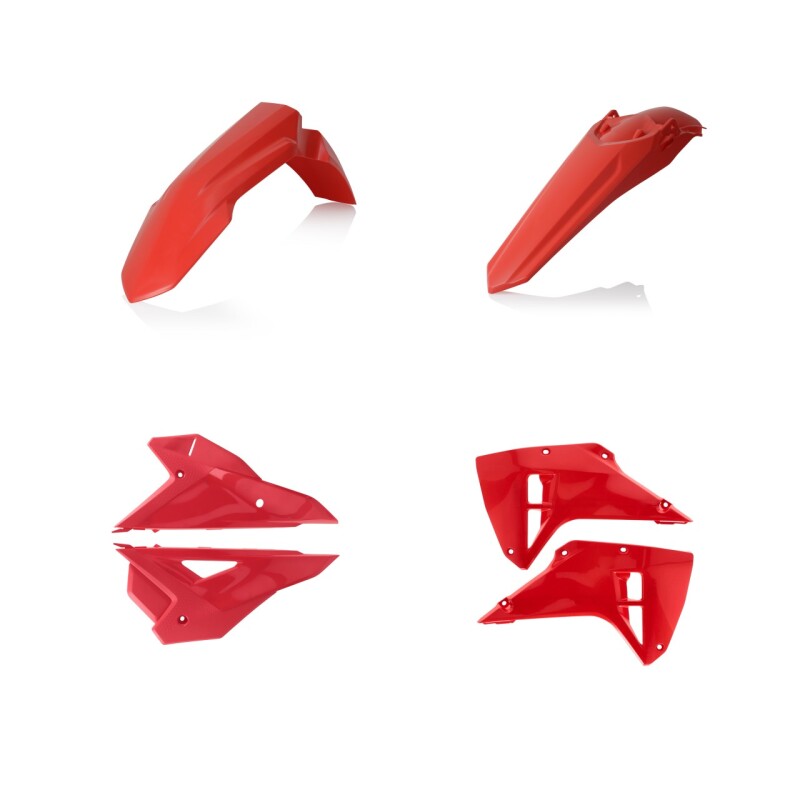 Acerbis Plastic Kit for 2025 Honda CRF250R, CRF450R, CRF250RX and CRF450RX - Red