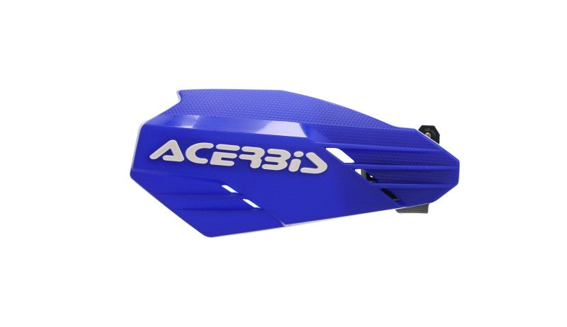 Acerbis K-Linear Handguards Blue/White for Yamaha, Kawasaki, Suzuki and Fantic Motorcycles - Part Number ACB2981391006