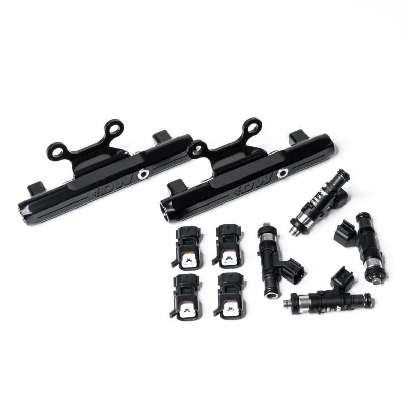 DeatschWerks DWK6-102-0750 Subaru WRX, STI and Legacy GT Top-Feed Fuel Rail Upgrade Kit with 750cc Injectors