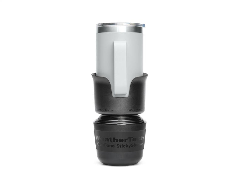 WeatherTech CupCoffee 24 oz. Black Universal Cup Holder Insert, Part wet8AYCC24