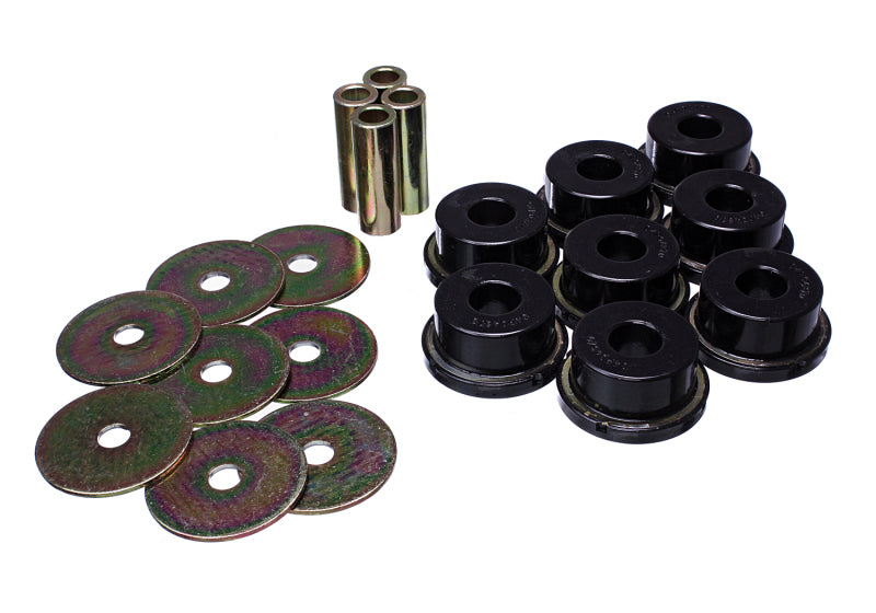 Energy Suspension eng19.4102G - 05-09 Subaru Legacy Rear Subframe Bushing Set - Black