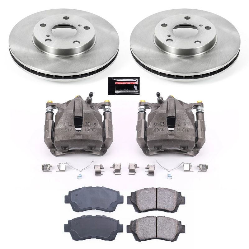 Power Stop 92-96 Lexus ES300 Autospecialty Kit w/ Calipers - Front