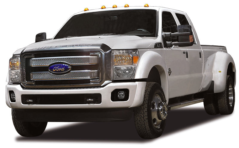 Pacer Performance - 20-235 - Truck Cab Light - 20-235 Amber Hi-5 Cab Roof Light Kit, 99-16 Ford Style - P/N: 20-235
