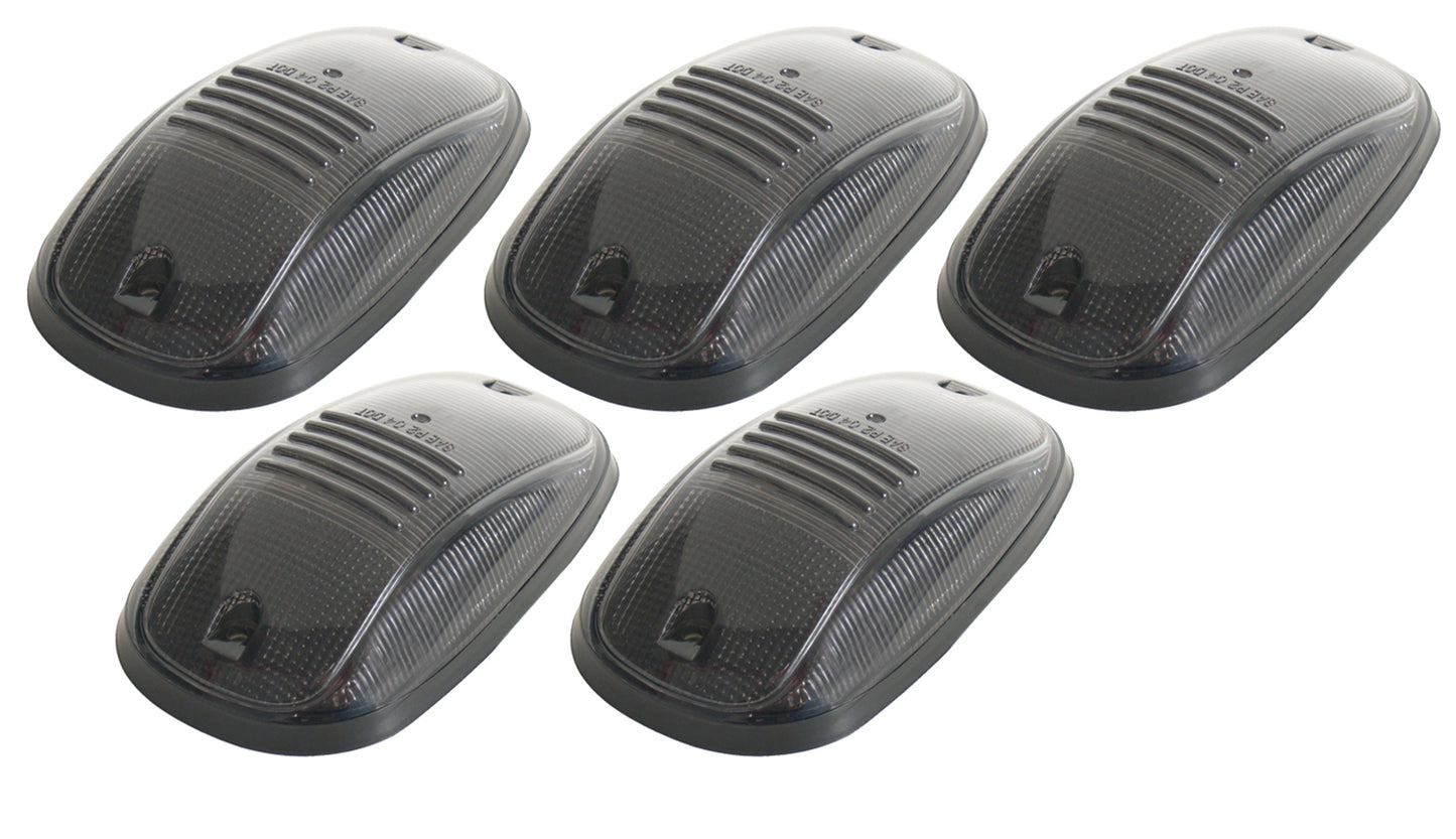 Pacer Performance - 20-246S - Truck Cab Light - 20-246S Smoke Hi-5 Cab Roof Light Kit, 03-17 Dodge Style - P/N: 20-246S