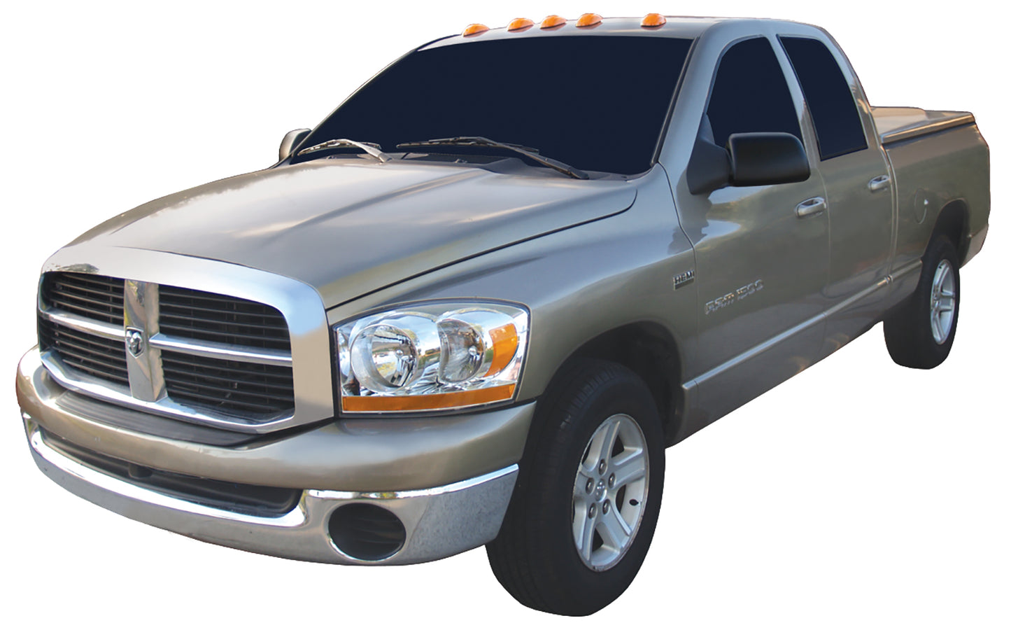 Pacer Performance - 20-246 - Truck Cab Light - 20-246 Amber Hi-5 Cab Roof Light Kit, 03-17 Dodge Style - P/N: 20-246