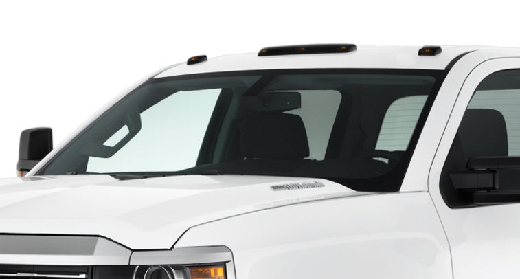 Pacer Performance - 20-266 - Truck Cab Light - 20-266 LED Amber Hi-5 Cab Roof Light Kit, 15-19 GM Style - P/N: 20-266
