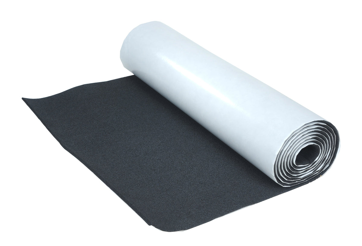 HushMat Silencer Shop Roll – 1/8" Sound Deadening Foam – 20 Sq Ft.