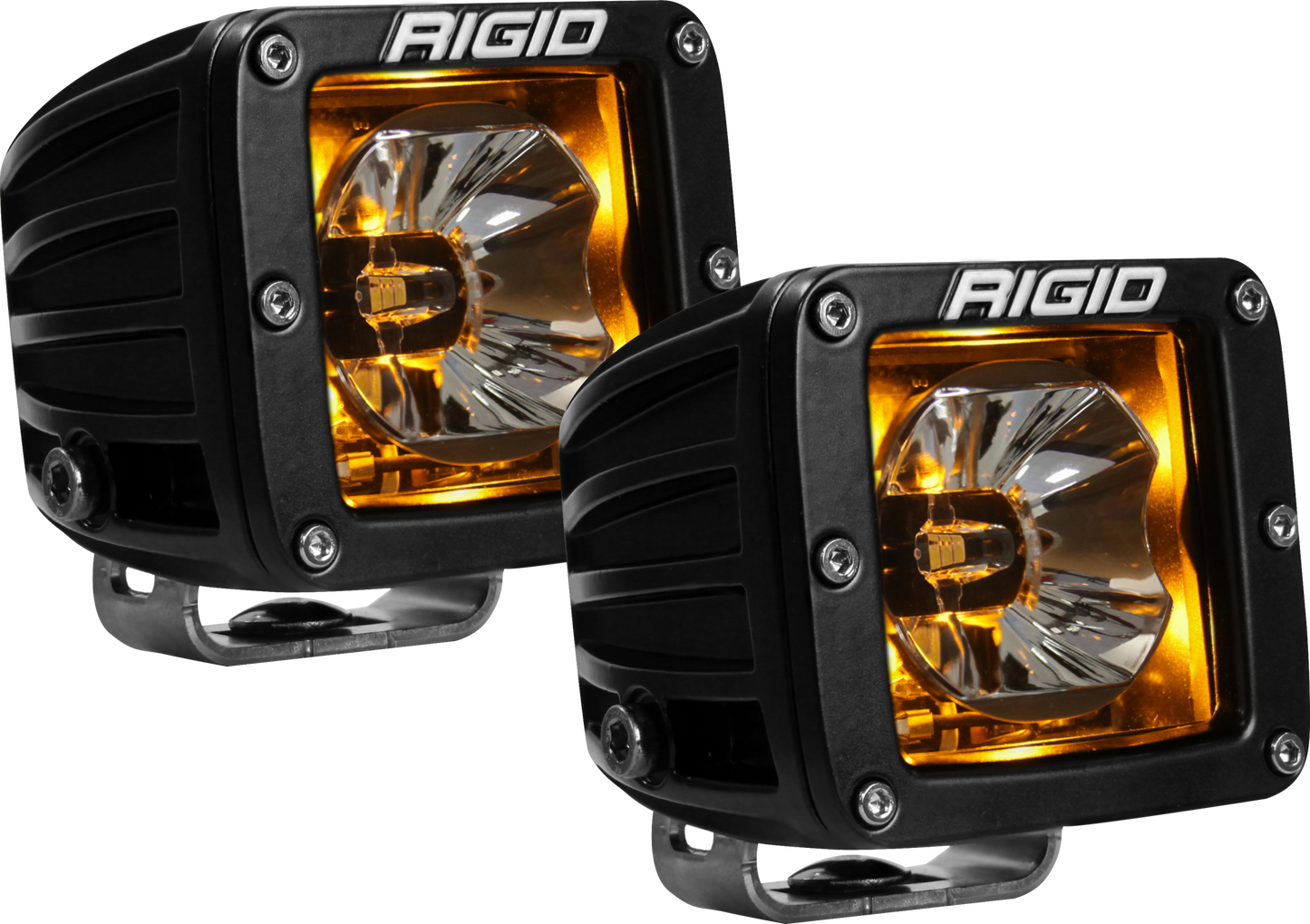 Rigid Industries - 20204 - Auxiliary Light - LED Pod with Amber Backlight Radiance