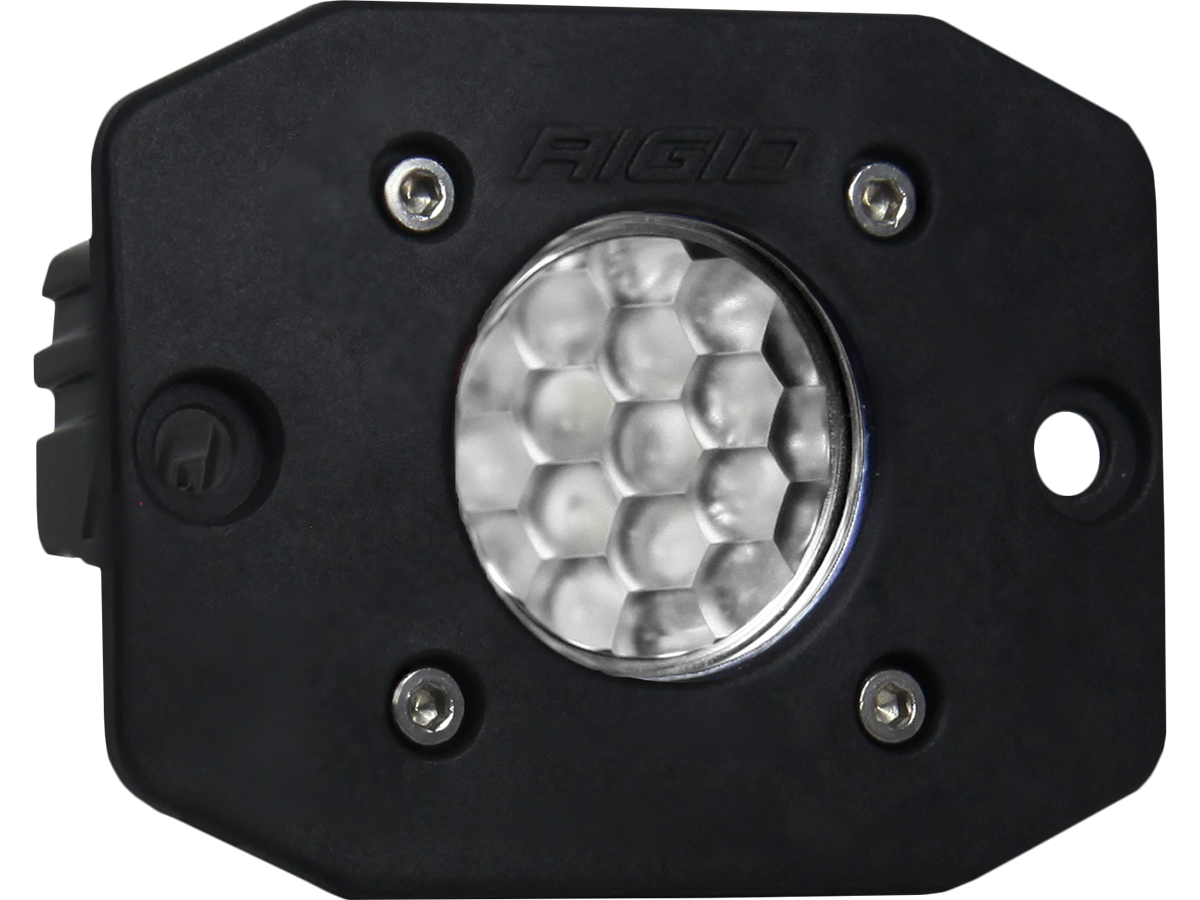 Rigid Industries - 20631 - Auxiliary Light - Diffused Black Flush Mount Ignite