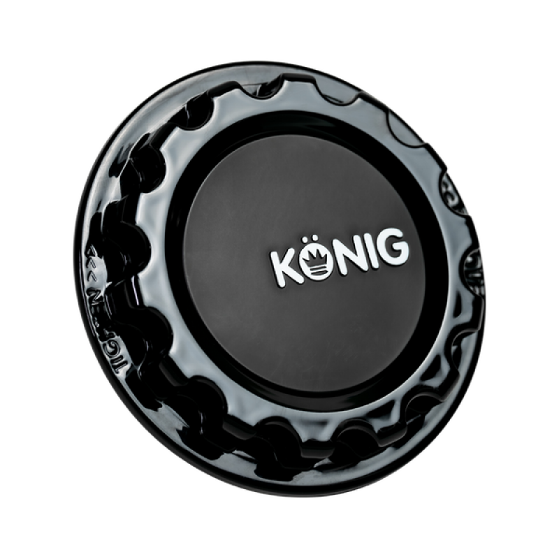 Konig MRK1 Gloss Black Gear Cap with Logo