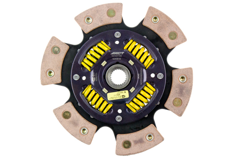 ACT 6240618 6-Pad Sprung Race Clutch Disc for Subaru Impreza, Legacy and WRX STI