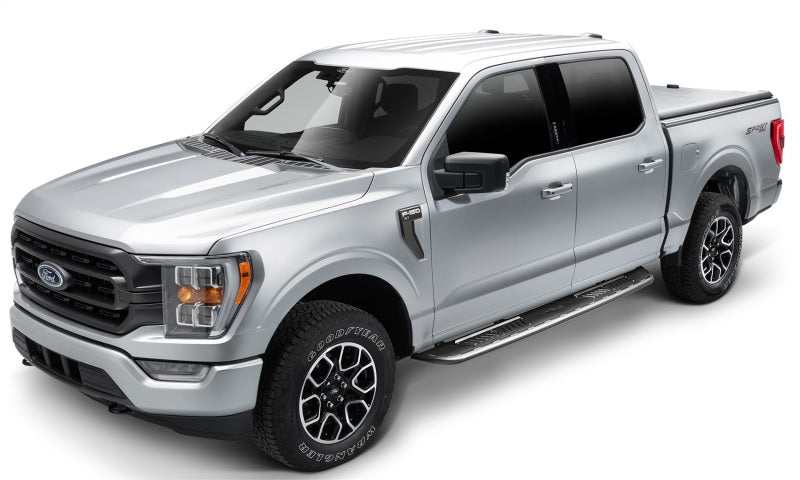 N-FAB 19-21 GMC 1500 Crew Crab Ravegr Running Boards - Textured Black