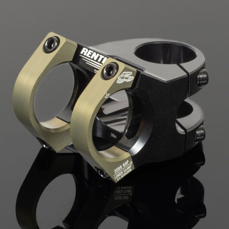 Renthal V2 Apex Stem 31.8 x 50 mm – Black/AluGold