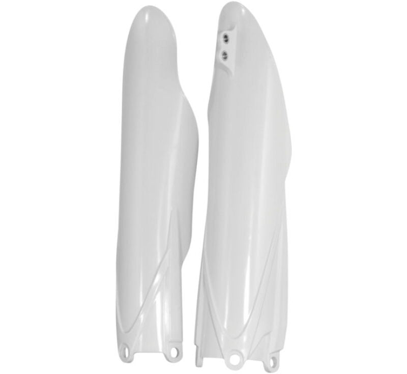Acerbis Lower Fork Cover Set, White - Part Number ACB2171840002