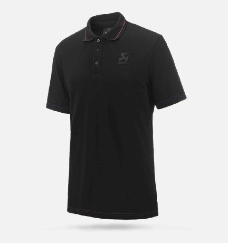 Akrapovic Corpo Polo Black Men's XXL, Part Number AKR802135