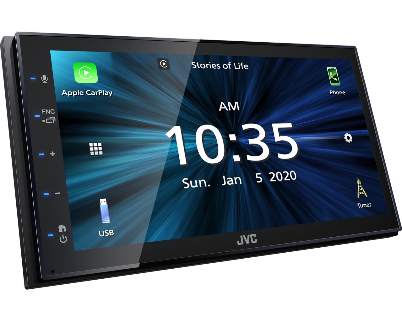 JVC KW-M560BT Car Play and Android Auto Stereo - SDEOL - Showroom Demo