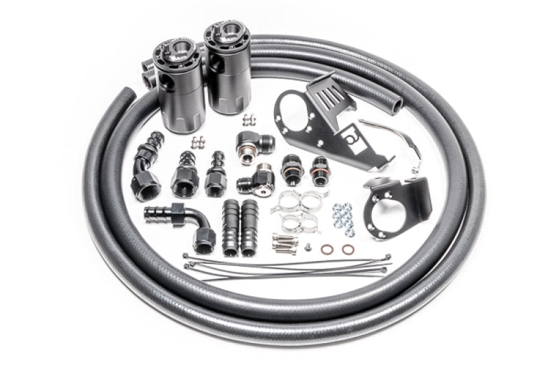 Radium Engineering 20-0756-FL Dual Catch Can Kit for 2022–2024 Subaru WRX