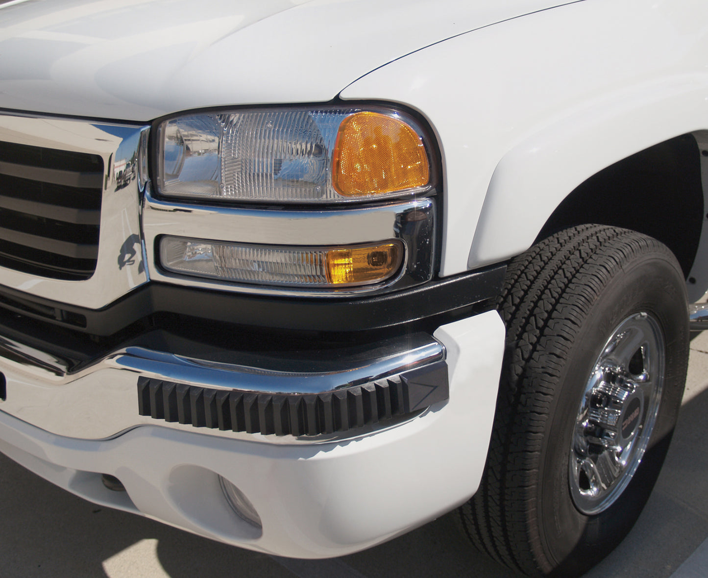 Pacer Performance - 25-500 - Bumper Guard Kit - 25-500 Heavy Duty Bumper Guards 28 1/2" Black, Pair - P/N: 25-500