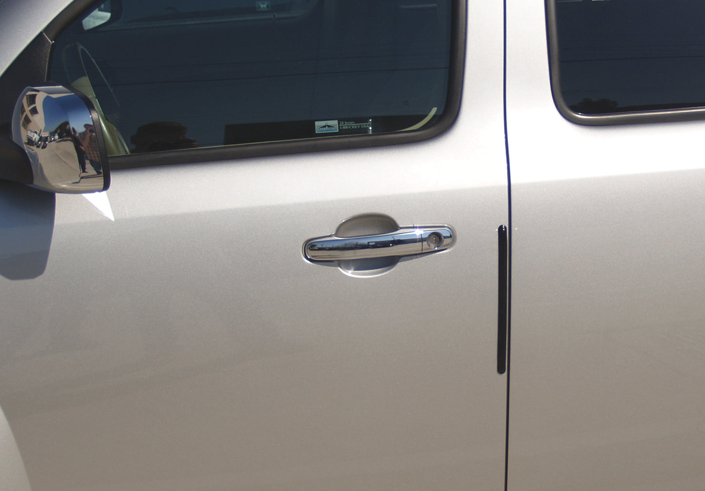 Pacer Performance - 25-540 - Door Edge Guard Set - 25-540 Slim Line Door Edge Guard Black, 4 Piece Kit - P/N: 25-540