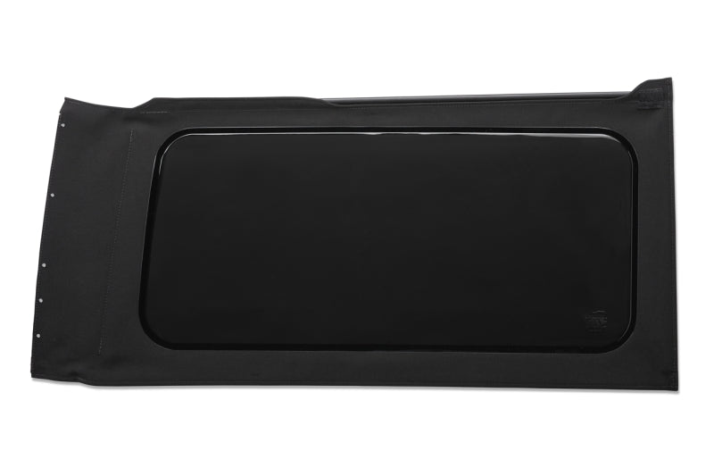 Bestop Jeep Wrangler JL Replacement Window - Right Side Quarter, 2-Door, Black Twill, Tinted