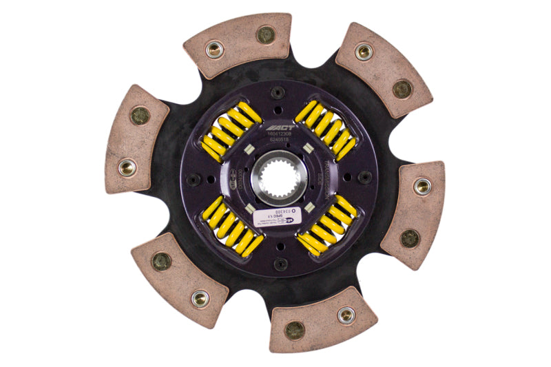 ACT 6240518 6-Pad Sprung Ceramic Race Clutch Disc for Subaru Impreza and Legacy
