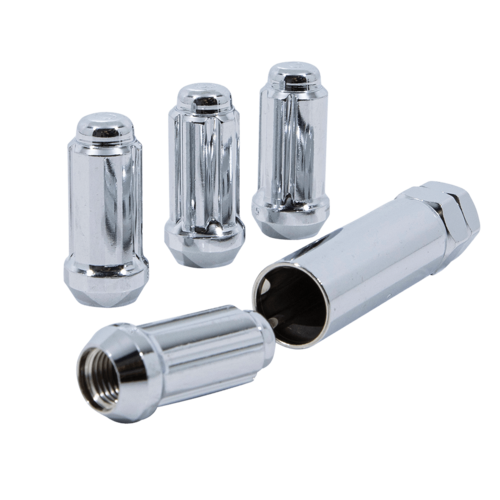 Gorilla Automotive 26641SD Duplex Lock Lug Nuts, M14 x 1.50 Thread, Chrome