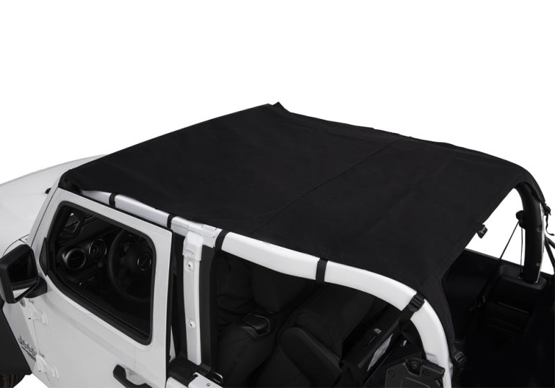 Rampage - ram90435 - Extended California Brief for 2018-2020 Jeep Wrangler JL Unlimited Sport 4-Door - Black