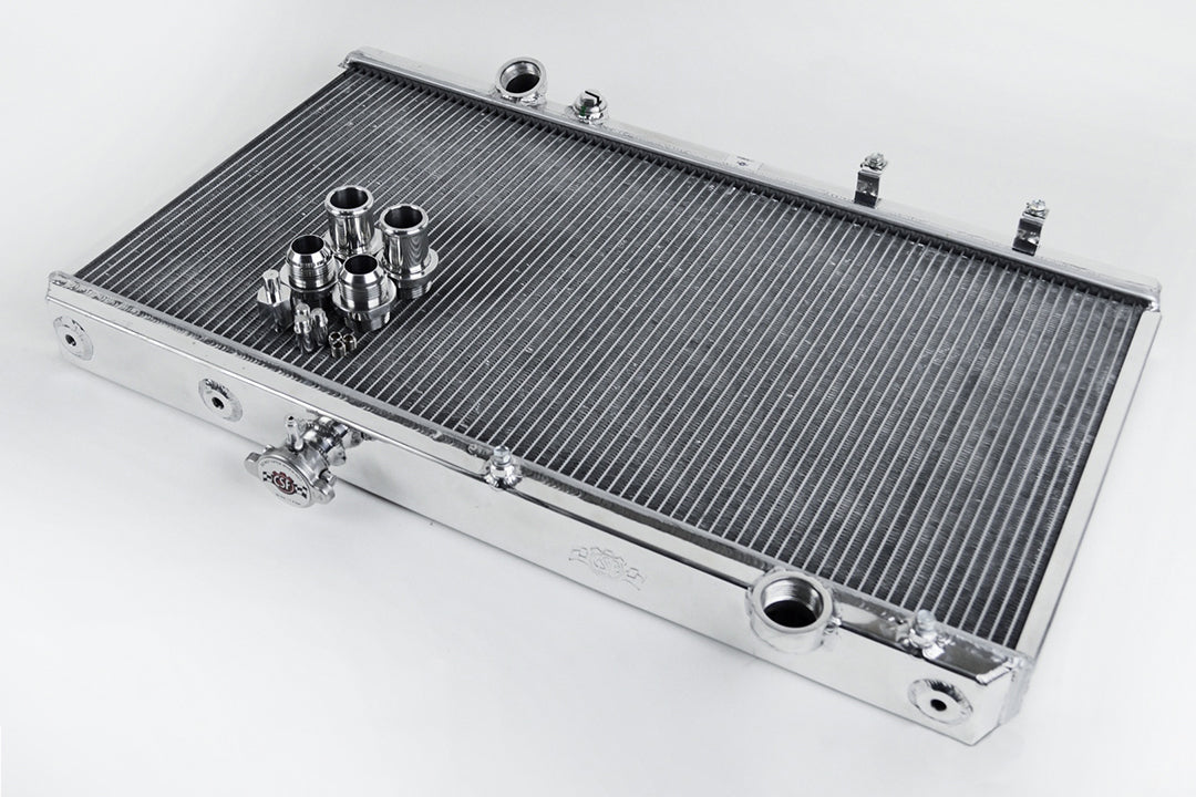 CSF Cooling - Racing & High Performance Division - 2850K - Radiator - 2850K K-Swap 92-00 Honda Civic / 94-01 Acura Integra All-Aluminum Radiator - P/N: 2850K