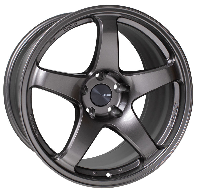 Enkei enk527-780-6535DS PF05 17x8 5x114.3 +35 Offset 75mm Bore Silver Wheel