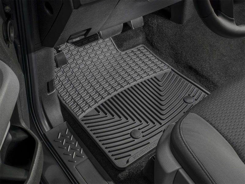 WeatherTech 97-04 Dodge Dakota Front and Rear Rubber Mats - Black