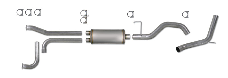 Diamond Eye Performance DEP K3520A 3.5-Inch Cat-Back Exhaust System Kit for 2004-2012 Nissan Titan 5.6L