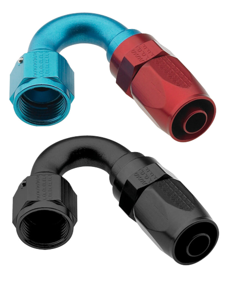 Fragola fra231512-BL -12AN x 150-Degree Pro-Flow Hose End - Black