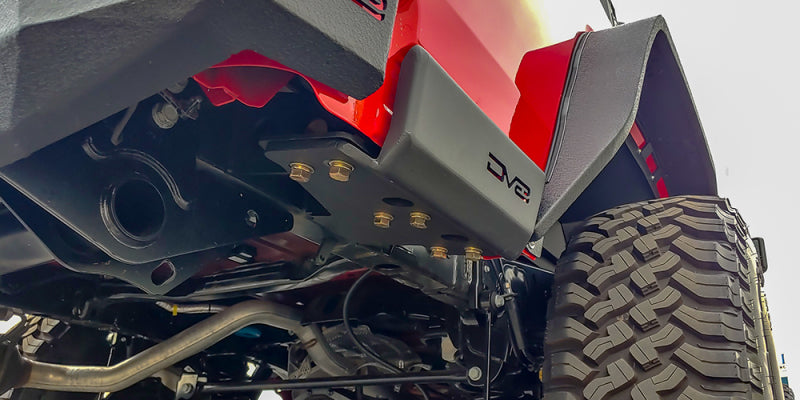 DV8 Offroad SRGL-01 Bedside Rock Sliders for 2020-2025 Jeep Gladiator JT