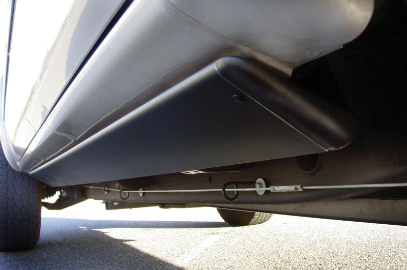 AMP Research PowerStep Automatic Running Boards, Part Number 75115-01A, Black