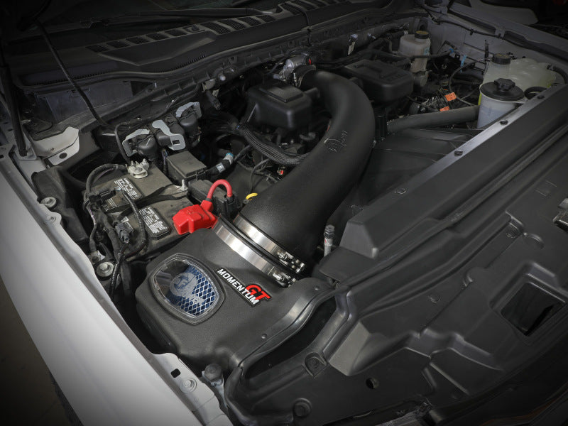 aFe Momentum GT Pro 5R Cold Air Intake System with Sealed Housing for 2020-2022 Ford F-250 and F-350 6.2L V8, Part Number 50-70069R