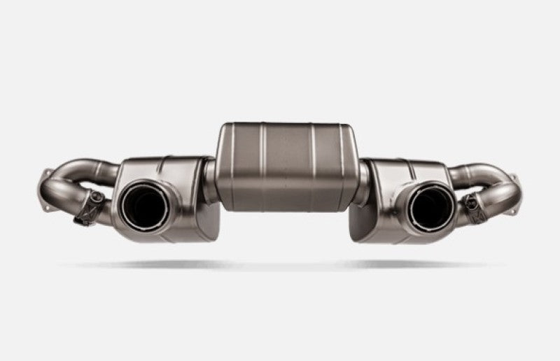 Akrapovic S-PO/TI/24 Slip-On Race Line Titanium Exhaust for 2022–2025 Porsche 718 Cayman GT4 RS